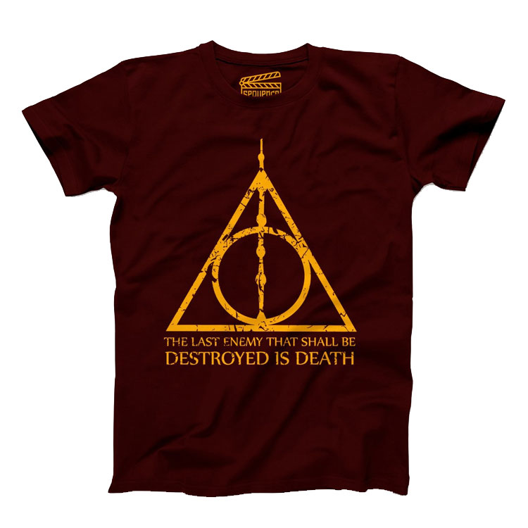 Harry Potter T-Shirt - Crimson زیور آلات و پوشیدنی